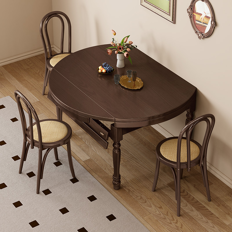 American Foldable Dining Table 4 Chairs